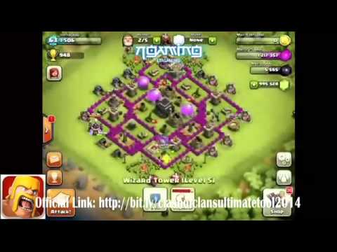 Clash of Clans Cheats Hack for Gems iPhone,iPod,Android,PC   2014