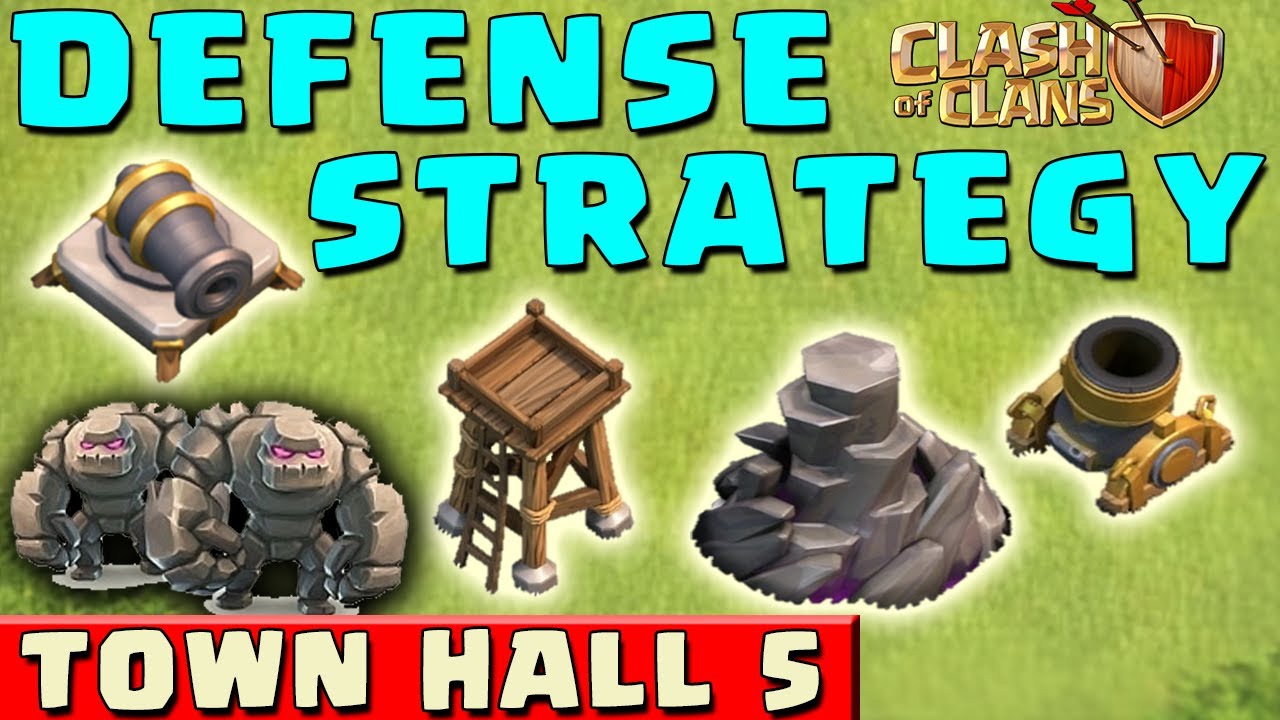 Clash of Clans – BEST DEFENSE STRATEGY – Townhall Level 5 (CoC TH5 Defense Strategies)