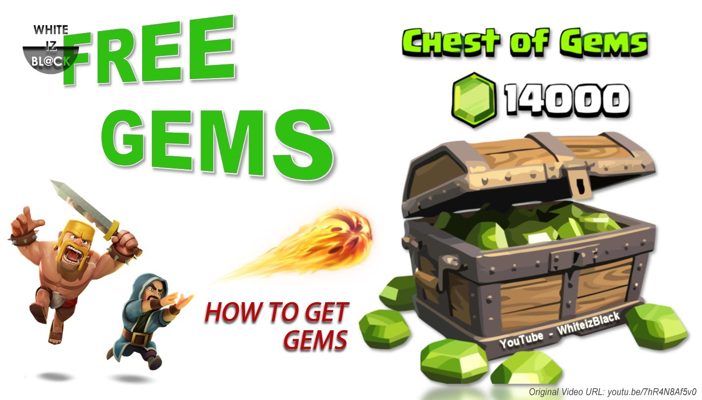 Clash of Clans FREE GEMS – How to Get Free Gems – New Guide! (2014)