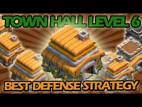 BEST Town Hall Level 6 Defense Strategy for Clash of Clans +  Awesome Raiding Strategy!