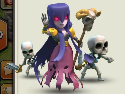 Clash of Clans attack strategy high level with witch
